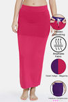Zivame All Day Flared Mermaid Reversible Saree Shapewear - Violet Indigo N Magenta — thumbnail 1